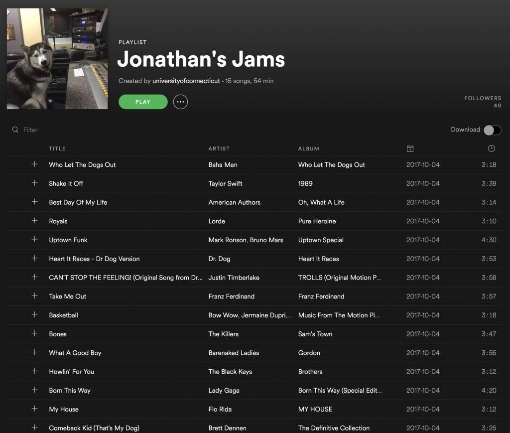 Jonathan's Jams
